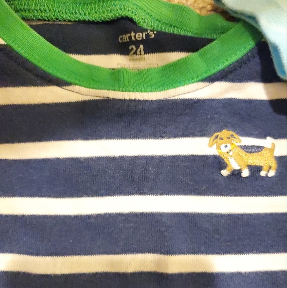 Baby Clothing Bundle - Striped, Tie-Dye, Dinosaur, Surfboard, Beige - Picture 3 of 4